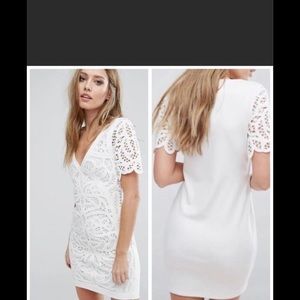 French Connection party size body fit dress